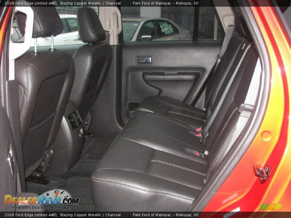 2008 Ford Edge Limited AWD Blazing Copper Metallic / Charcoal Photo #6