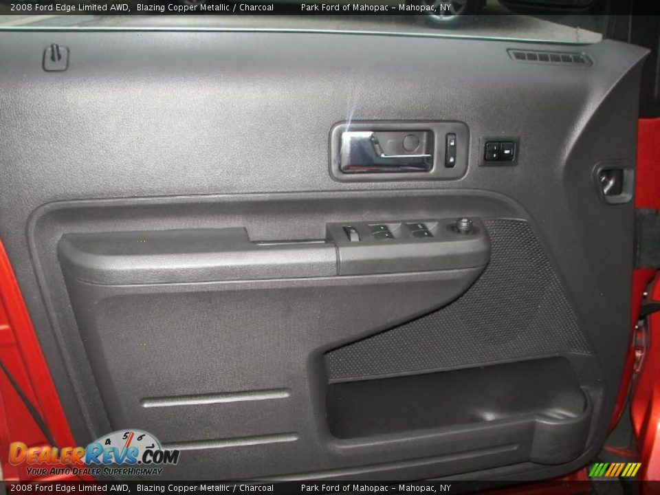 2008 Ford Edge Limited AWD Blazing Copper Metallic / Charcoal Photo #11
