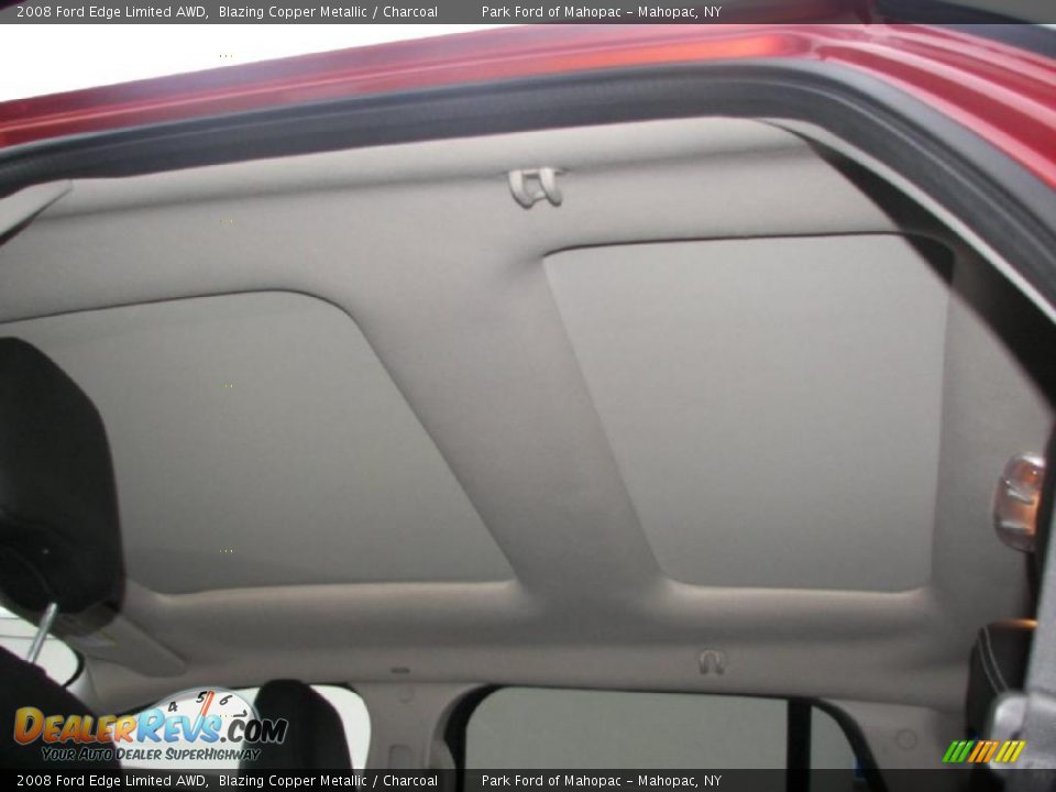 2008 Ford Edge Limited AWD Blazing Copper Metallic / Charcoal Photo #14