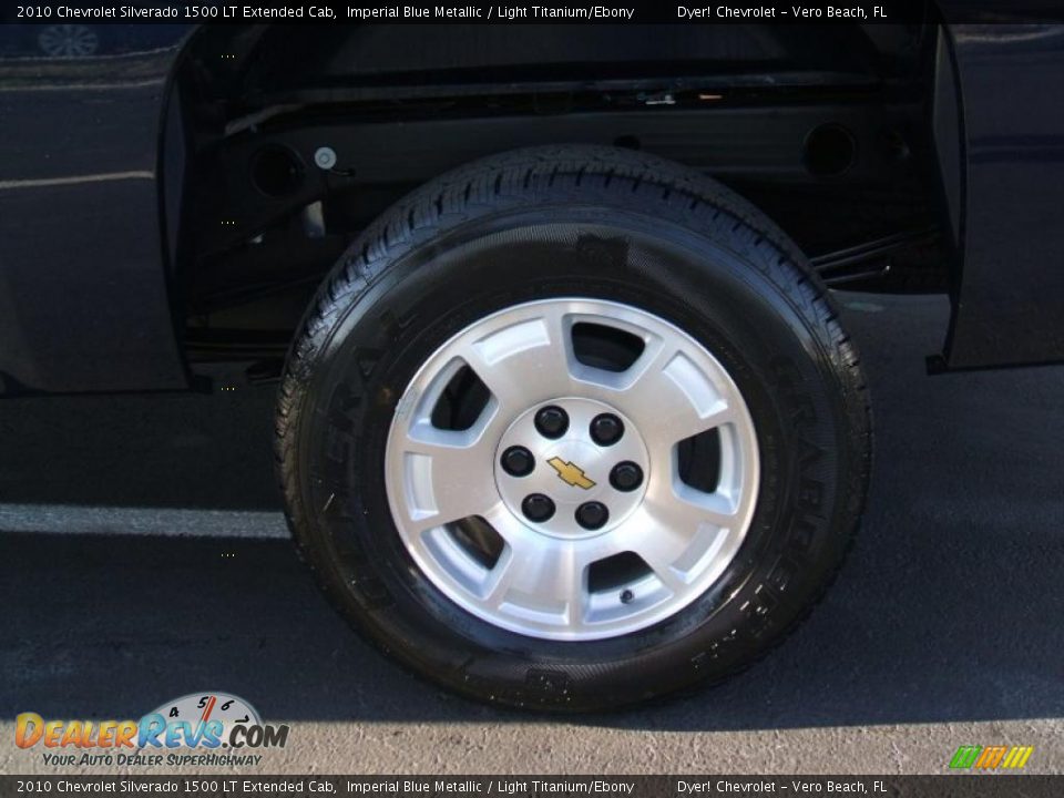 2010 Chevrolet Silverado 1500 LT Extended Cab Imperial Blue Metallic / Light Titanium/Ebony Photo #6