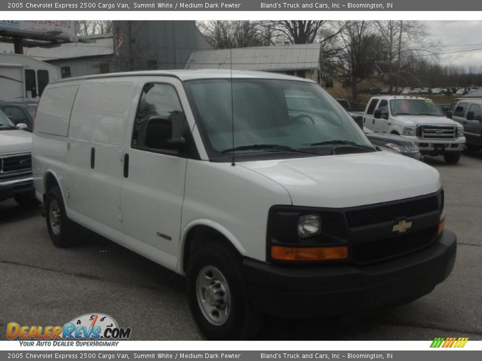 2005 Chevrolet Express 2500 Cargo Van Summit White / Medium Dark Pewter Photo #4