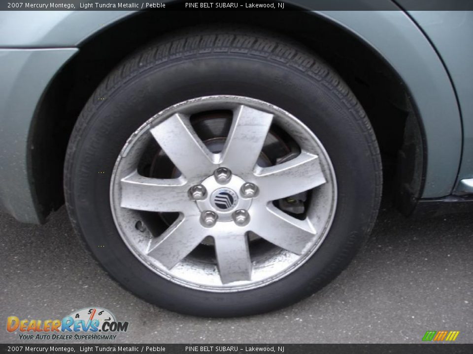 2007 Mercury Montego Light Tundra Metallic / Pebble Photo #8