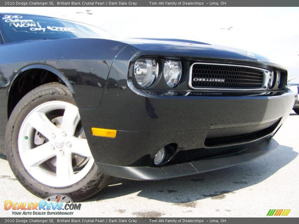 2010 Dodge Challenger SE Brilliant Black Crystal Pearl / Dark Slate Gray Photo #3