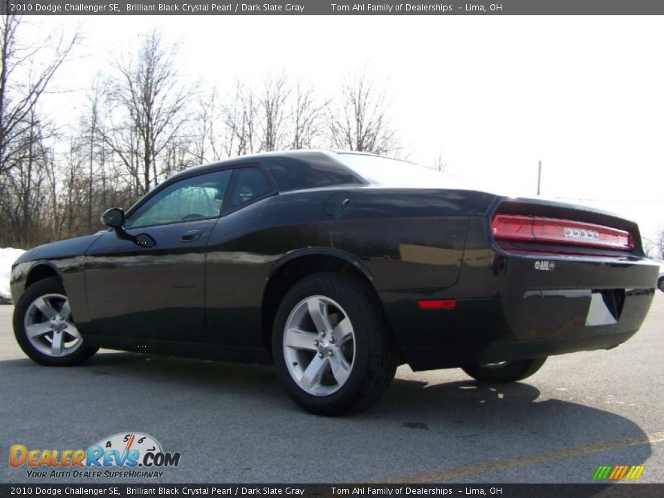 2010 Dodge Challenger SE Brilliant Black Crystal Pearl / Dark Slate Gray Photo #5