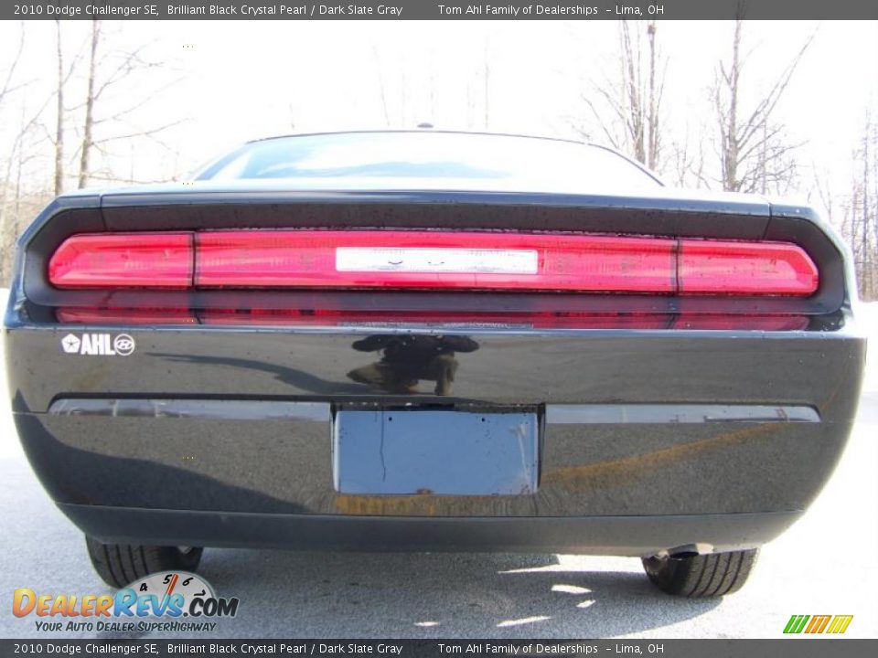 2010 Dodge Challenger SE Brilliant Black Crystal Pearl / Dark Slate Gray Photo #7