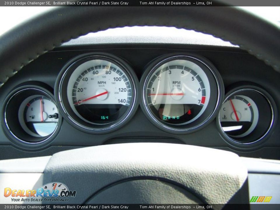 2010 Dodge Challenger SE Brilliant Black Crystal Pearl / Dark Slate Gray Photo #16