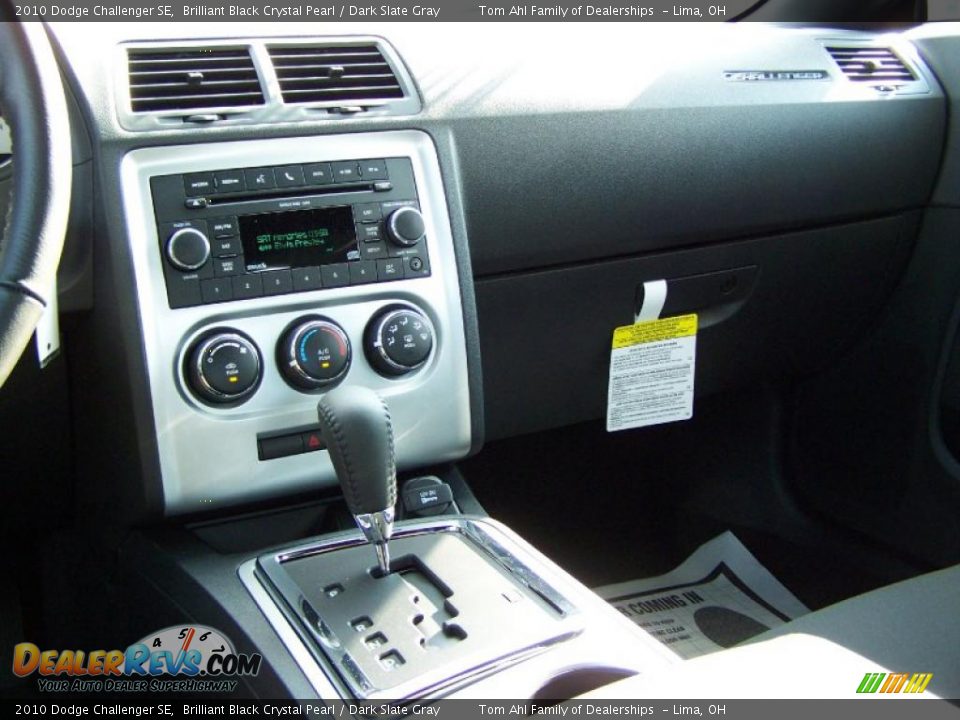2010 Dodge Challenger SE Brilliant Black Crystal Pearl / Dark Slate Gray Photo #18