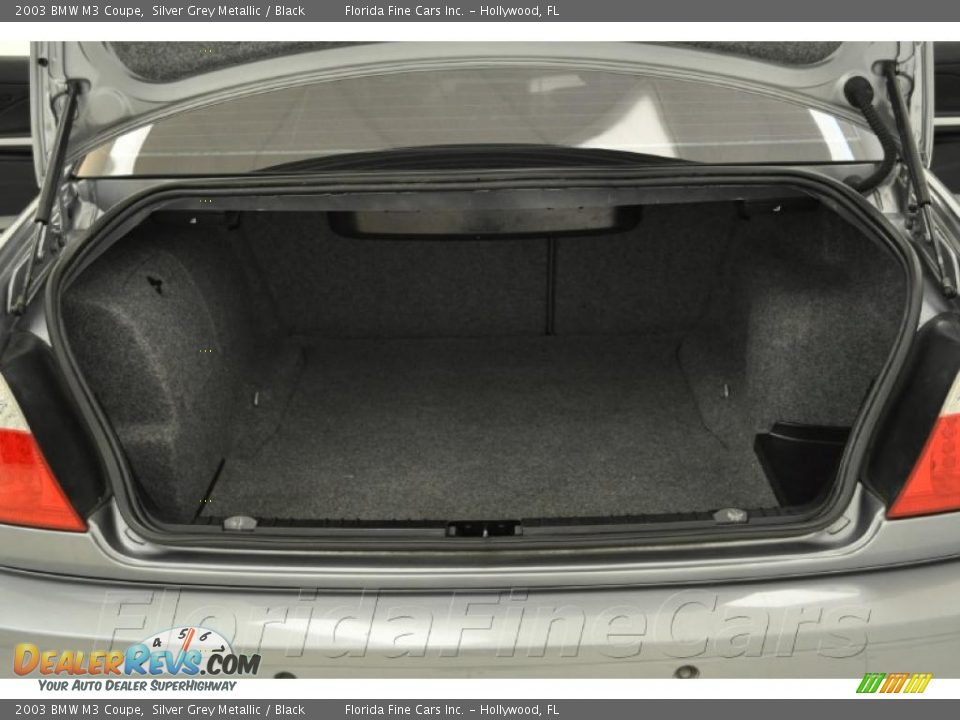 2003 BMW M3 Coupe Silver Grey Metallic / Black Photo #10