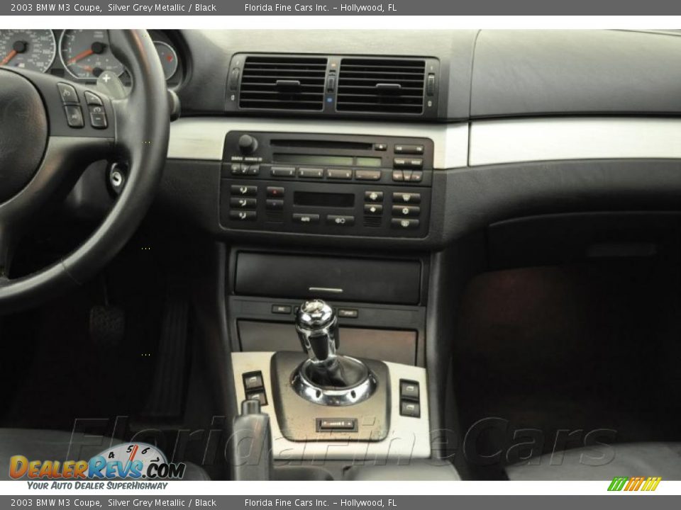 2003 BMW M3 Coupe Silver Grey Metallic / Black Photo #16