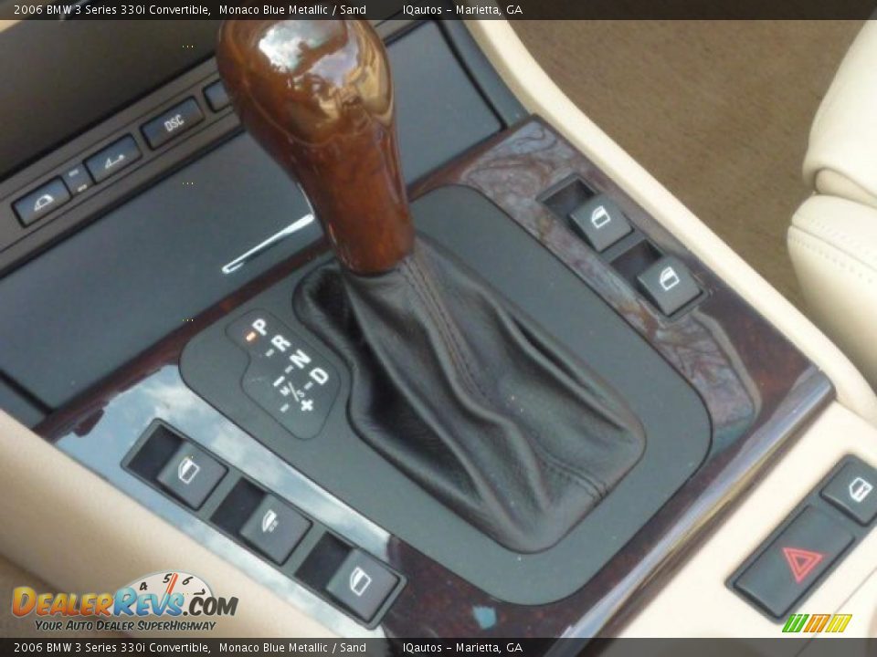 2006 BMW 3 Series 330i Convertible Monaco Blue Metallic / Sand Photo #34