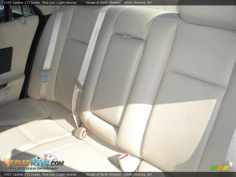 2005 Cadillac CTS Sedan Red Line / Light Neutral Photo #19