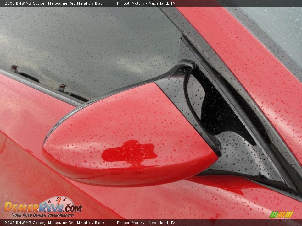 2008 BMW M3 Coupe Melbourne Red Metallic / Black Photo #18