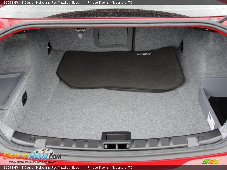 2008 BMW M3 Coupe Melbourne Red Metallic / Black Photo #29