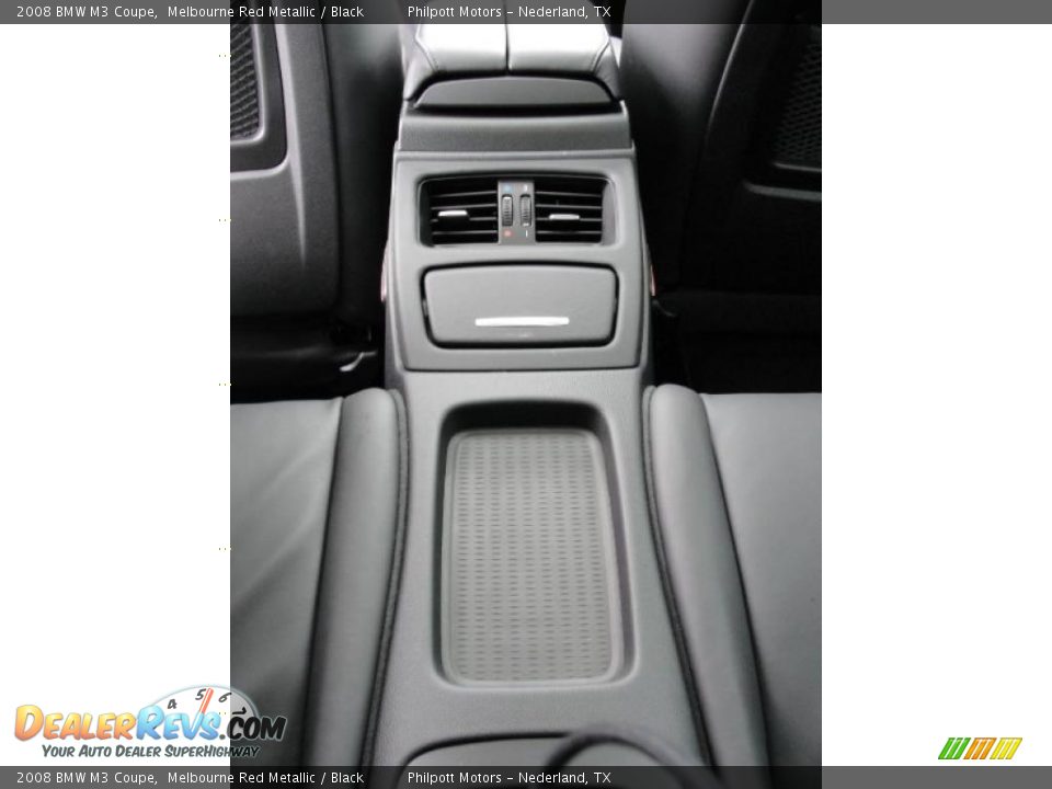 2008 BMW M3 Coupe Melbourne Red Metallic / Black Photo #35