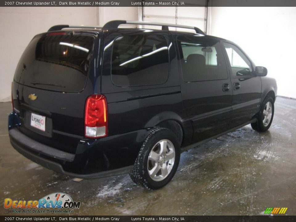 2007 Chevrolet Uplander LT Dark Blue Metallic / Medium Gray Photo #4