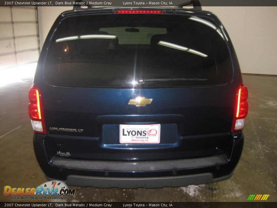 2007 Chevrolet Uplander LT Dark Blue Metallic / Medium Gray Photo #5