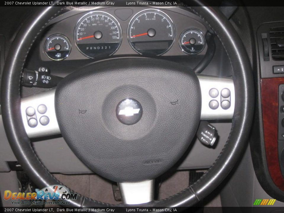 2007 Chevrolet Uplander LT Dark Blue Metallic / Medium Gray Photo #10