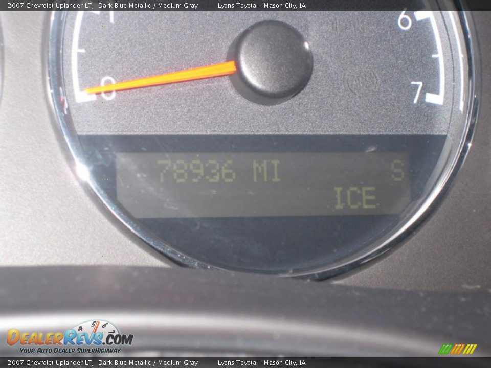 2007 Chevrolet Uplander LT Dark Blue Metallic / Medium Gray Photo #11