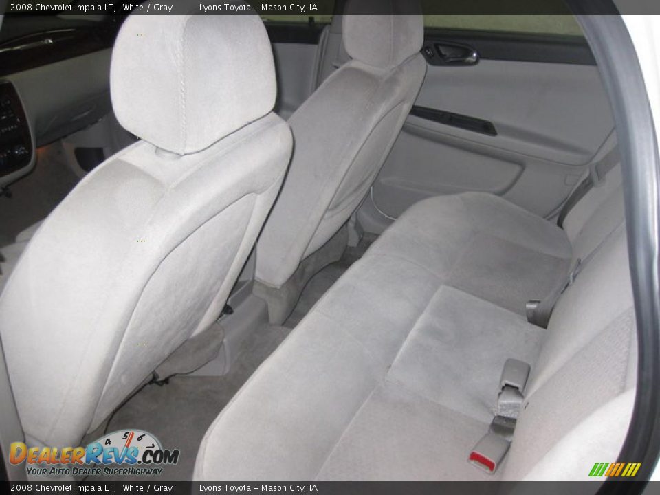 2008 Chevrolet Impala LT White / Gray Photo #8