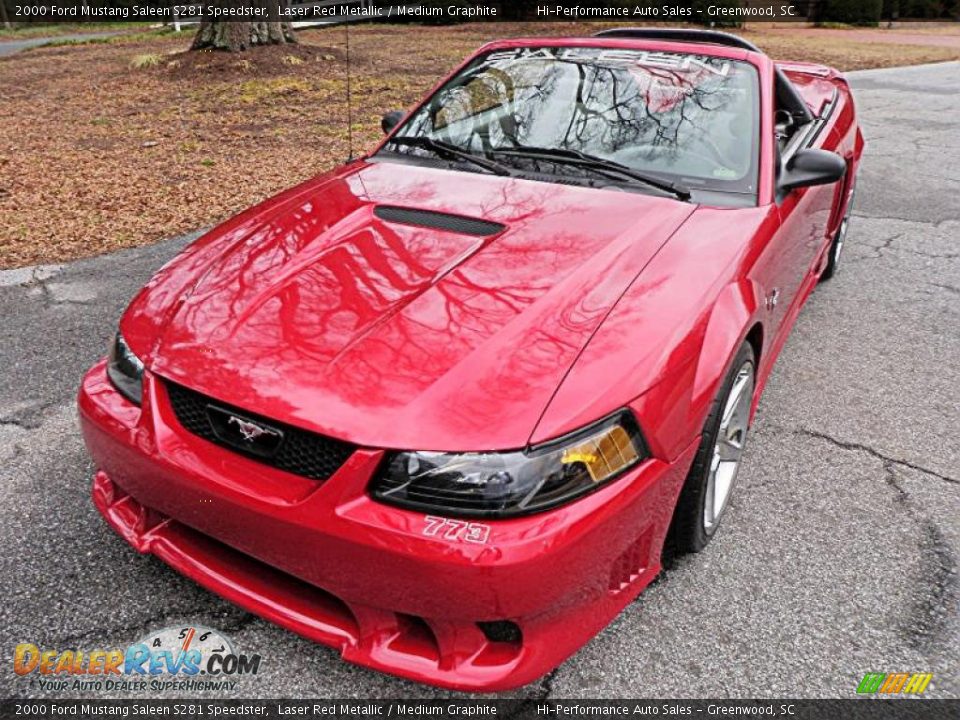 2000 Ford Mustang Saleen S281 Speedster Laser Red Metallic / Medium Graphite Photo #1