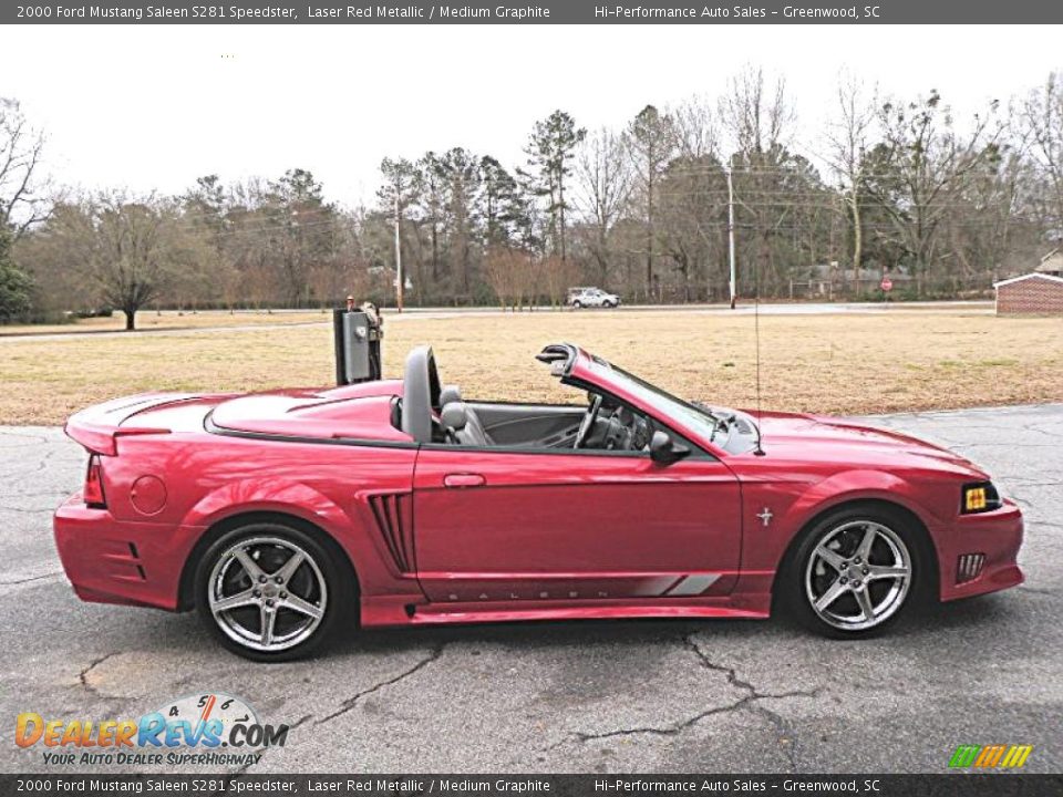 Laser Red Metallic 2000 Ford Mustang Saleen S281 Speedster Photo #10