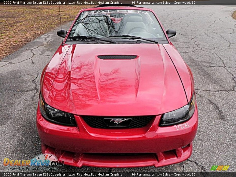 2000 Ford Mustang Saleen S281 Speedster Laser Red Metallic / Medium Graphite Photo #13