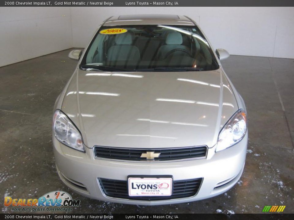 2008 Chevrolet Impala LT Gold Mist Metallic / Neutral Beige Photo #2