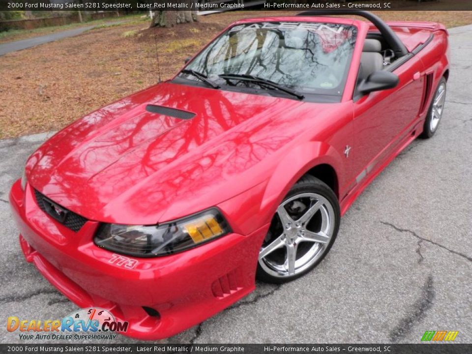 Front 3/4 View of 2000 Ford Mustang Saleen S281 Speedster Photo #14