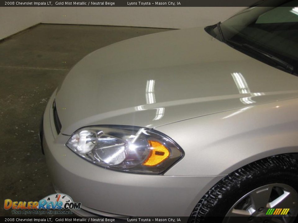 2008 Chevrolet Impala LT Gold Mist Metallic / Neutral Beige Photo #19