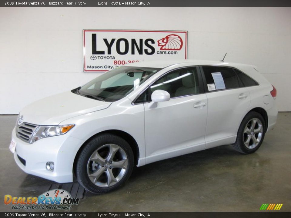 2009 Toyota Venza V6 Blizzard Pearl / Ivory Photo #1