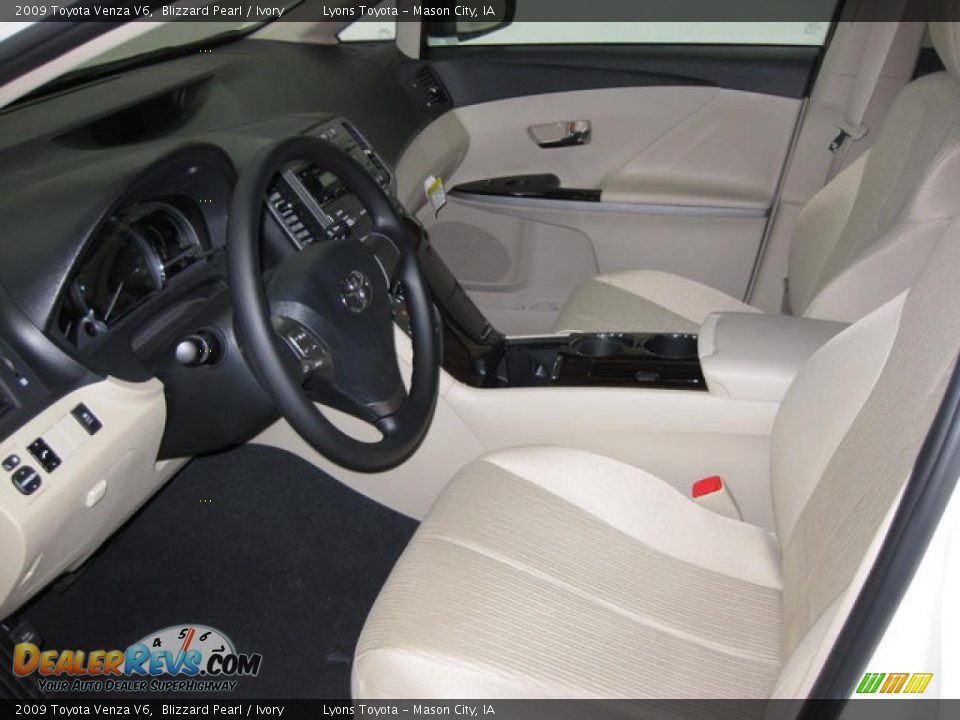 2009 Toyota Venza V6 Blizzard Pearl / Ivory Photo #2