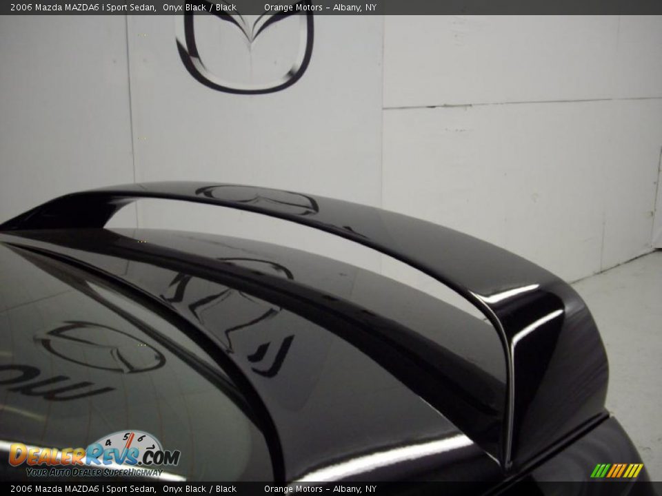 2006 Mazda MAZDA6 i Sport Sedan Onyx Black / Black Photo #5