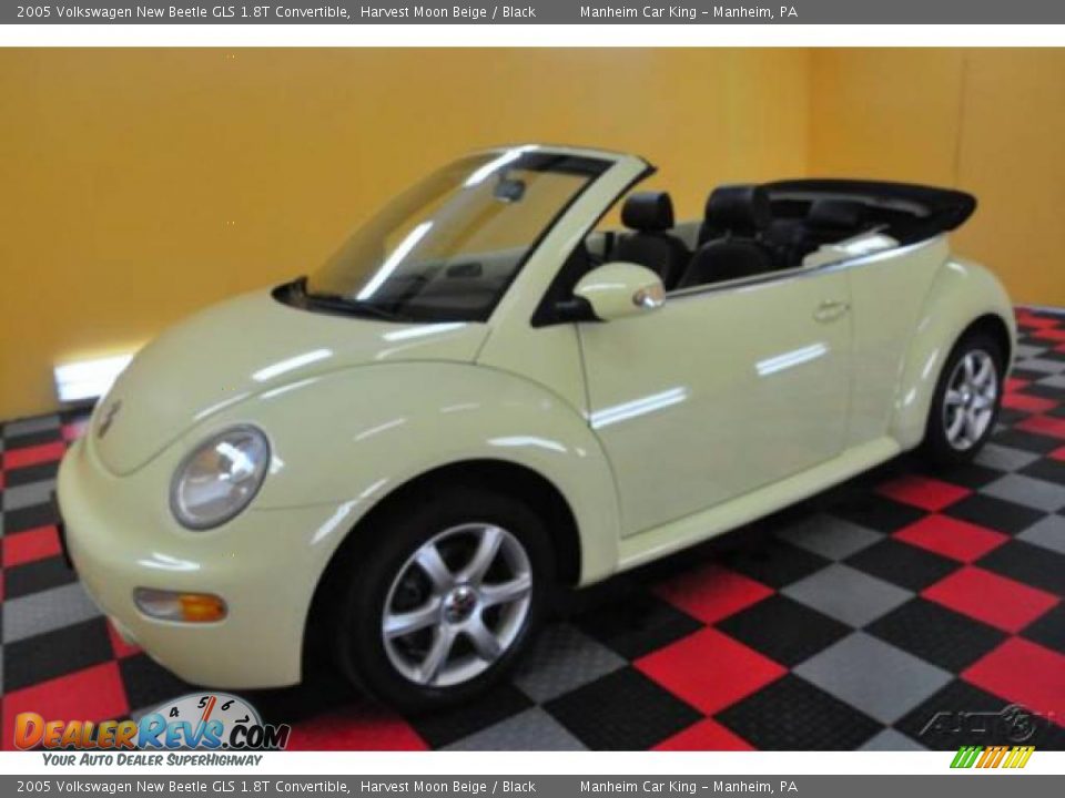 2005 Volkswagen New Beetle GLS 1.8T Convertible Harvest Moon Beige / Black Photo #1