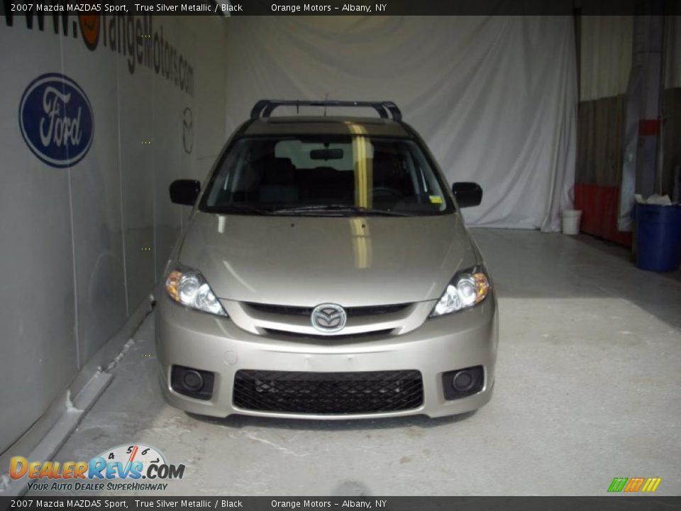 2007 Mazda MAZDA5 Sport True Silver Metallic / Black Photo #3