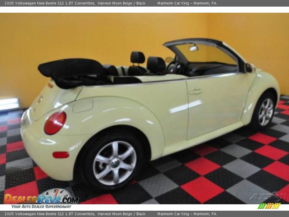 2005 Volkswagen New Beetle GLS 1.8T Convertible Harvest Moon Beige / Black Photo #2