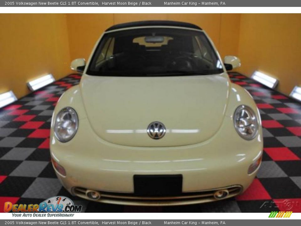 2005 Volkswagen New Beetle GLS 1.8T Convertible Harvest Moon Beige / Black Photo #4