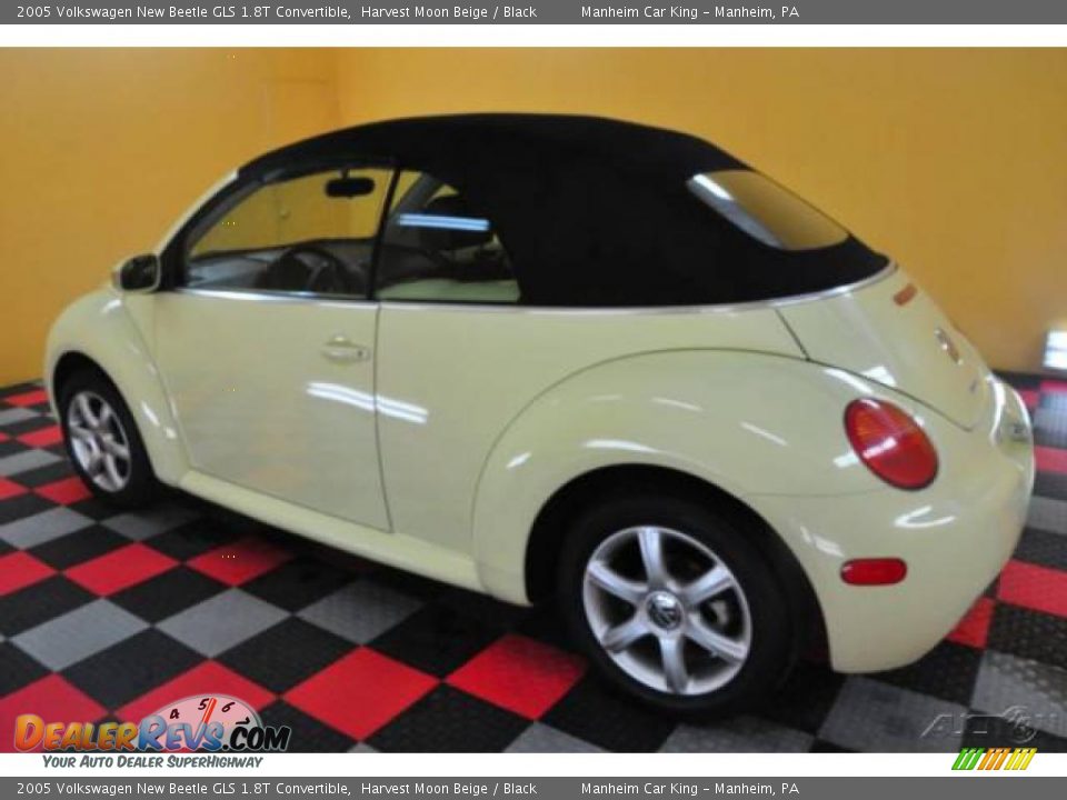 2005 Volkswagen New Beetle GLS 1.8T Convertible Harvest Moon Beige / Black Photo #6