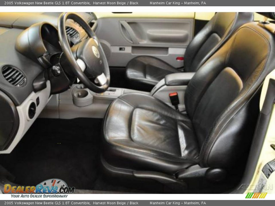 2005 Volkswagen New Beetle GLS 1.8T Convertible Harvest Moon Beige / Black Photo #8