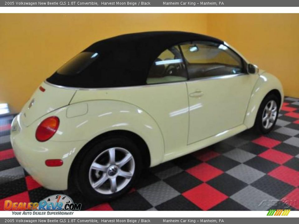 2005 Volkswagen New Beetle GLS 1.8T Convertible Harvest Moon Beige / Black Photo #11