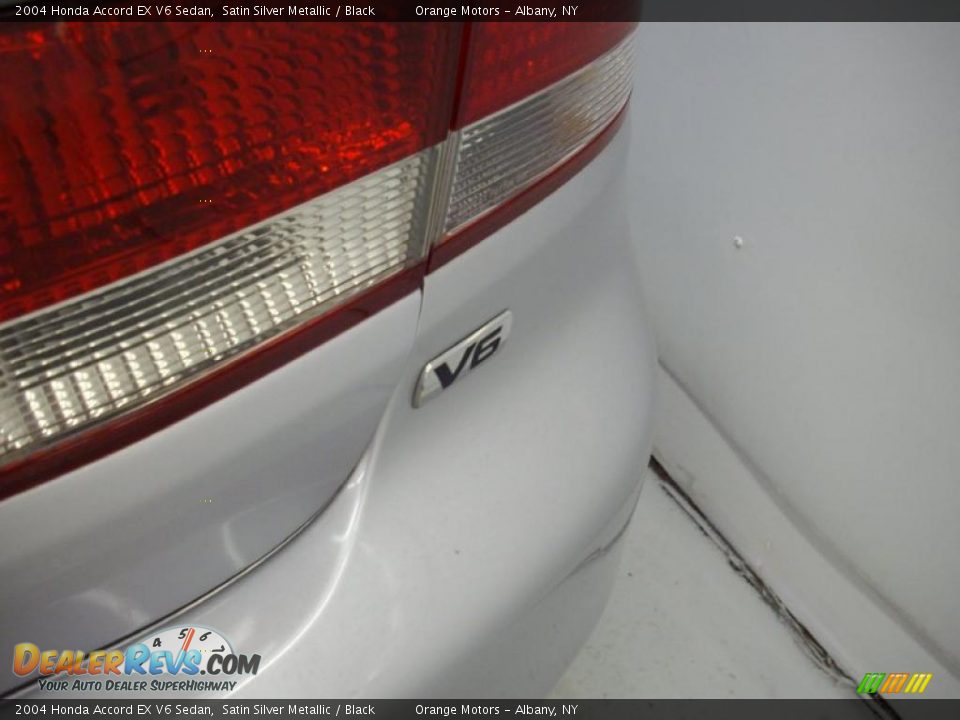 2004 Honda Accord EX V6 Sedan Satin Silver Metallic / Black Photo #13
