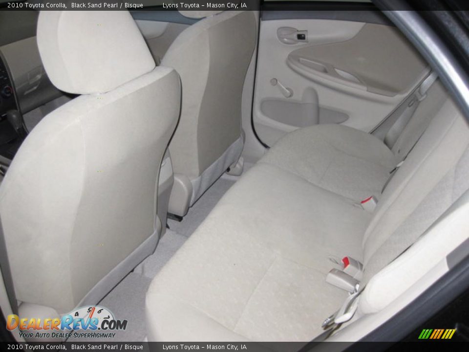 2010 Toyota Corolla Black Sand Pearl / Bisque Photo #3