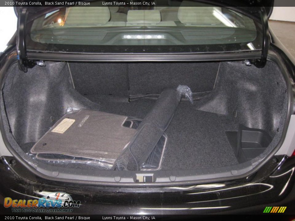 2010 Toyota Corolla Black Sand Pearl / Bisque Photo #6