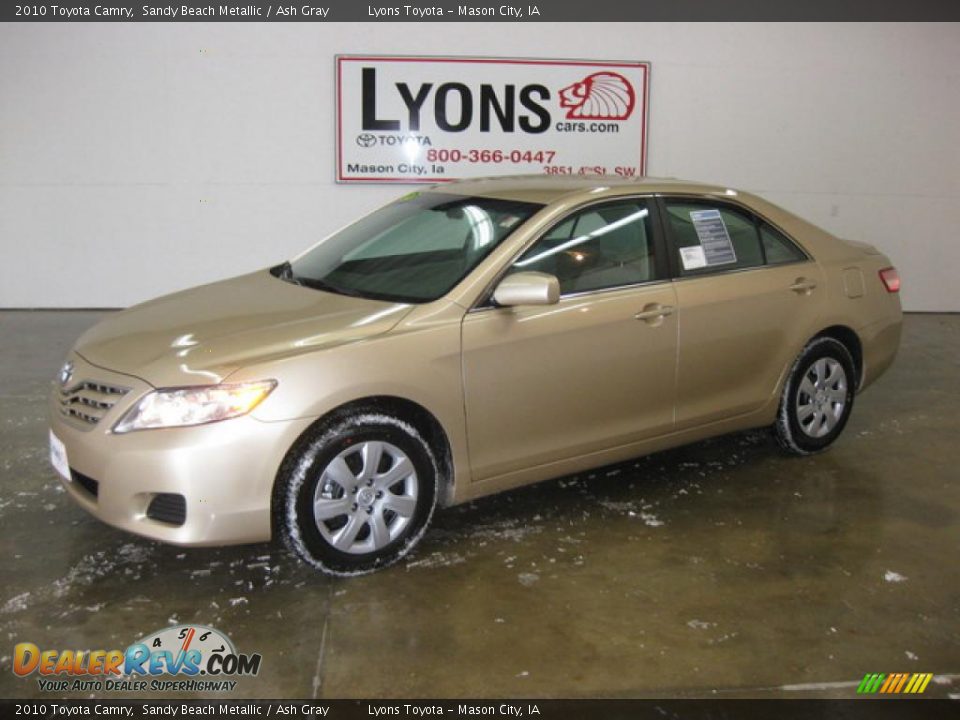 2010 Toyota Camry Sandy Beach Metallic / Ash Gray Photo #1