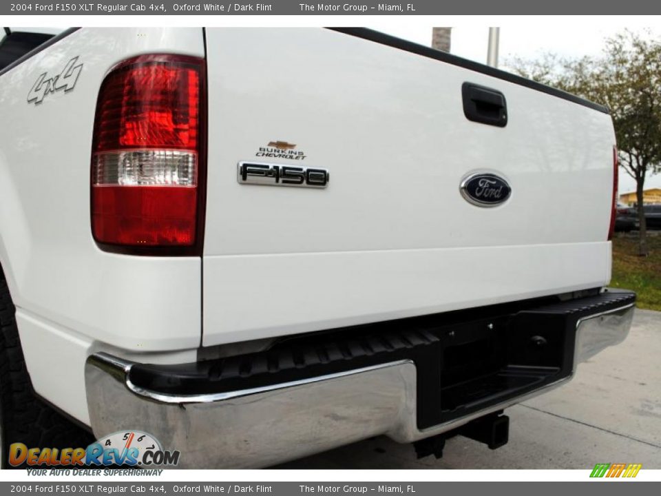2004 Ford F150 XLT Regular Cab 4x4 Oxford White / Dark Flint Photo #19