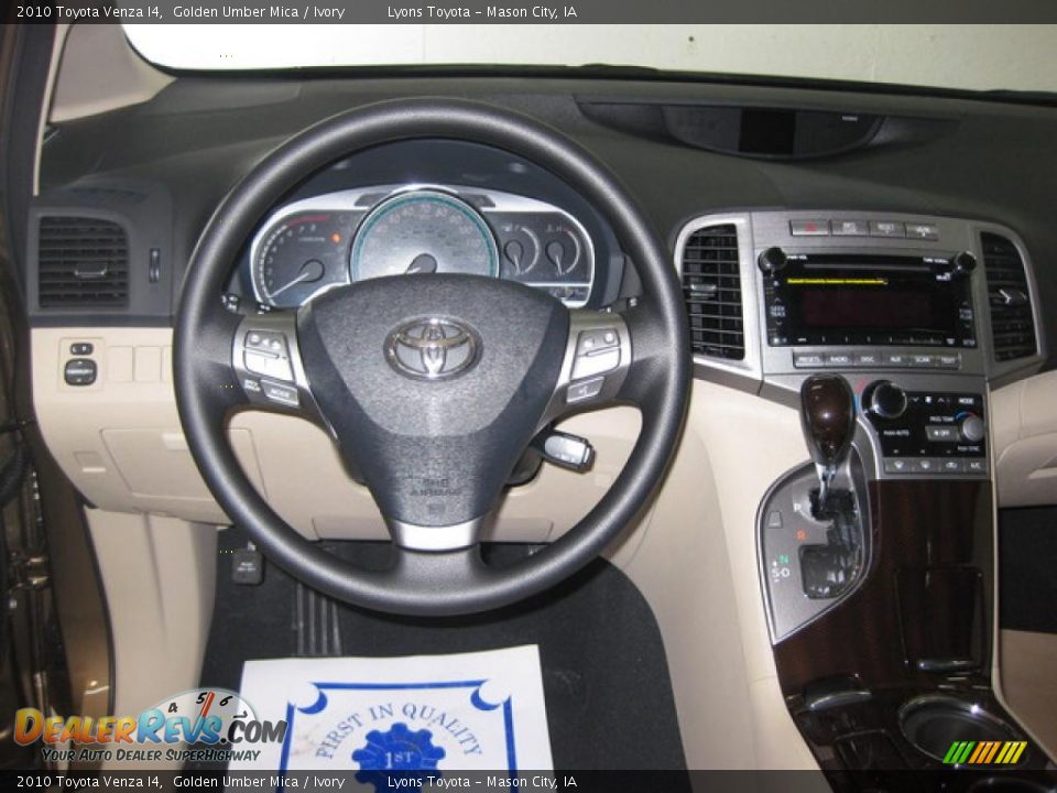 2010 Toyota Venza I4 Golden Umber Mica / Ivory Photo #4