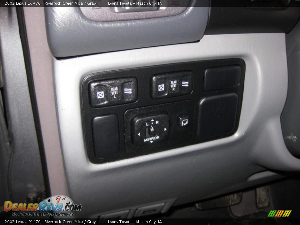 2002 Lexus LX 470 Riverrock Green Mica / Gray Photo #11