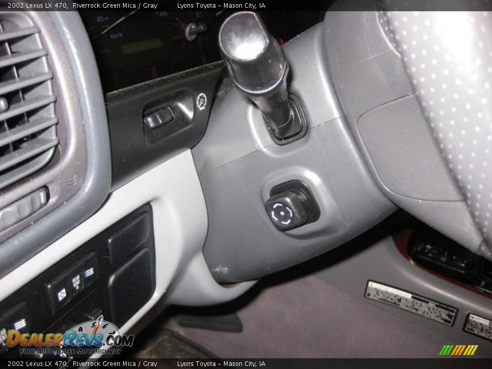 2002 Lexus LX 470 Riverrock Green Mica / Gray Photo #19