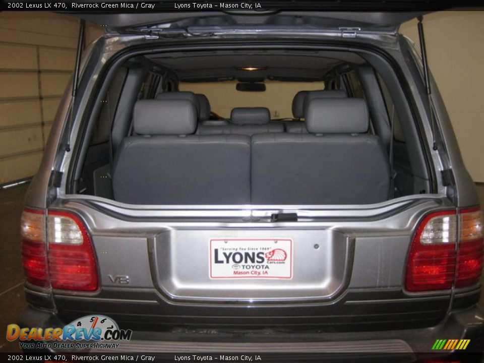 2002 Lexus LX 470 Riverrock Green Mica / Gray Photo #25