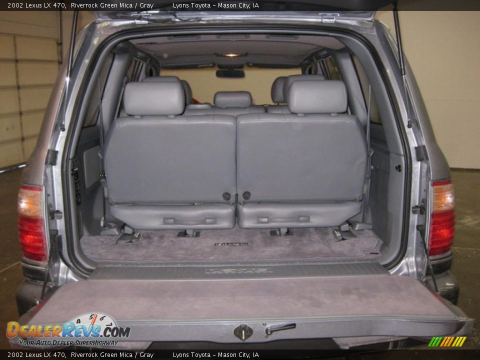 2002 Lexus LX 470 Riverrock Green Mica / Gray Photo #26