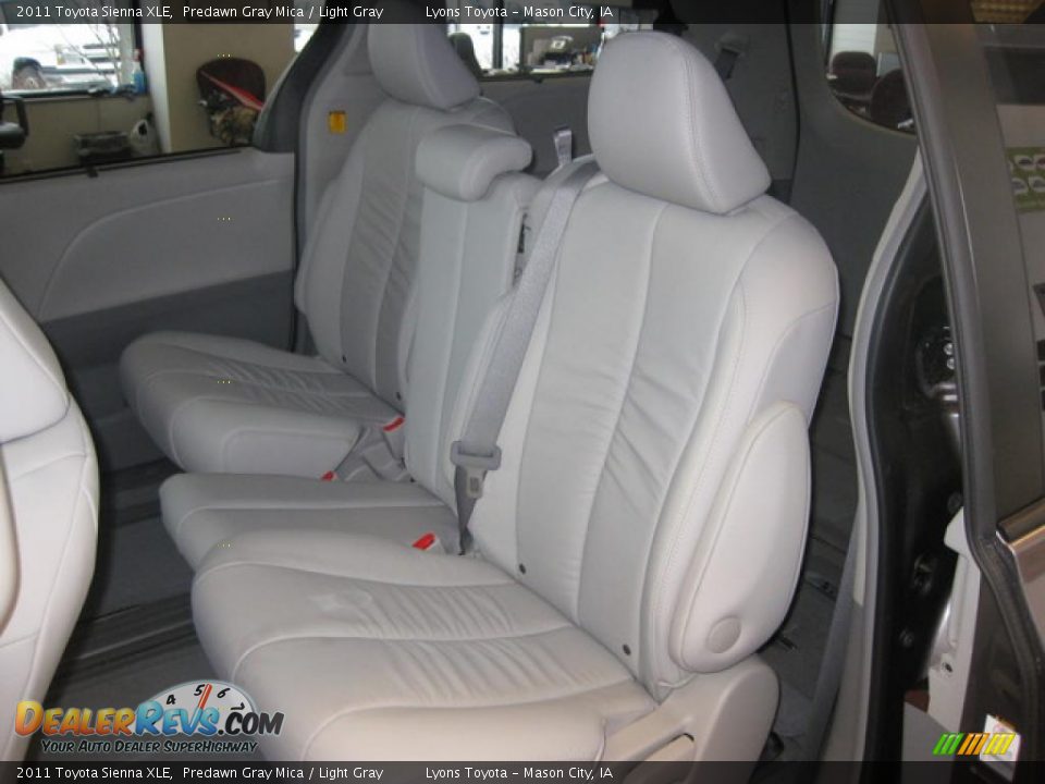 2011 Toyota Sienna XLE Predawn Gray Mica / Light Gray Photo #3